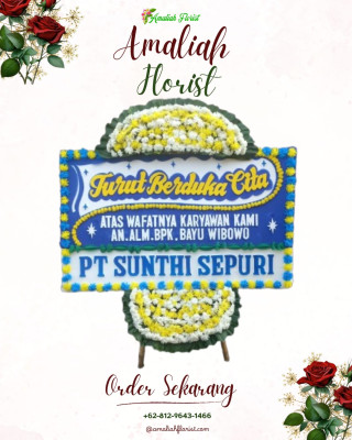 Papan Bunga Duka di Koto Tuo