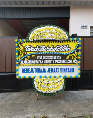 Papan Bunga Duka di Koto Tuo
