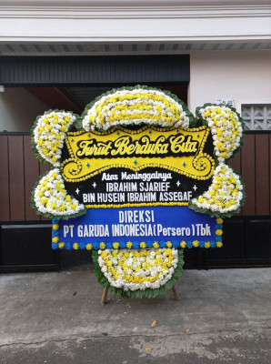 Papan Bunga Duka di Koto Tuo