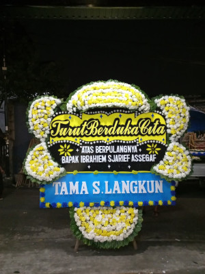 Papan Bunga Duka di Koto Tuo