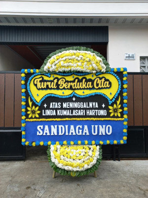 Papan Bunga Duka di Koto Tuo